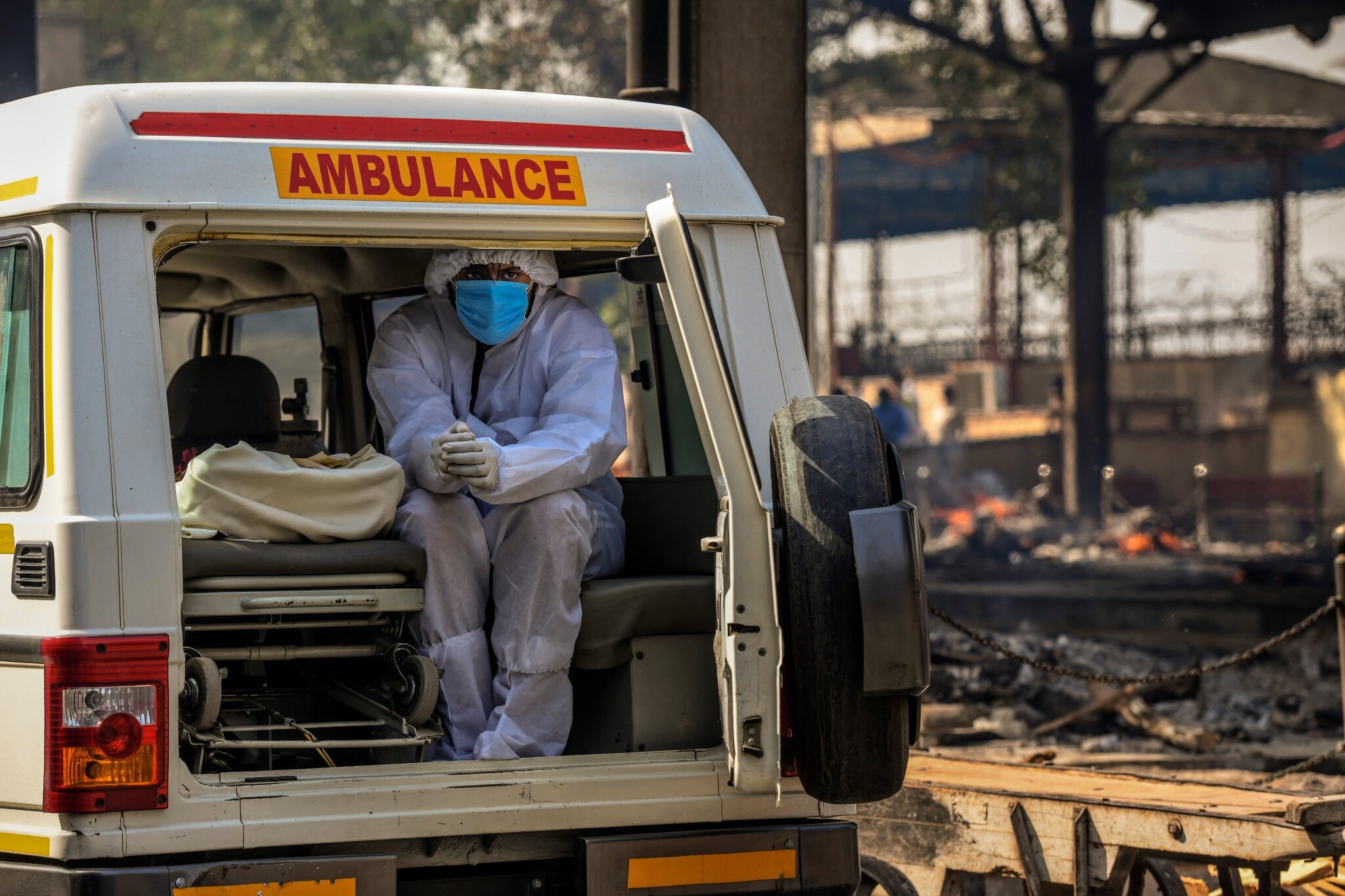 Covid-19 o An Do anh 14