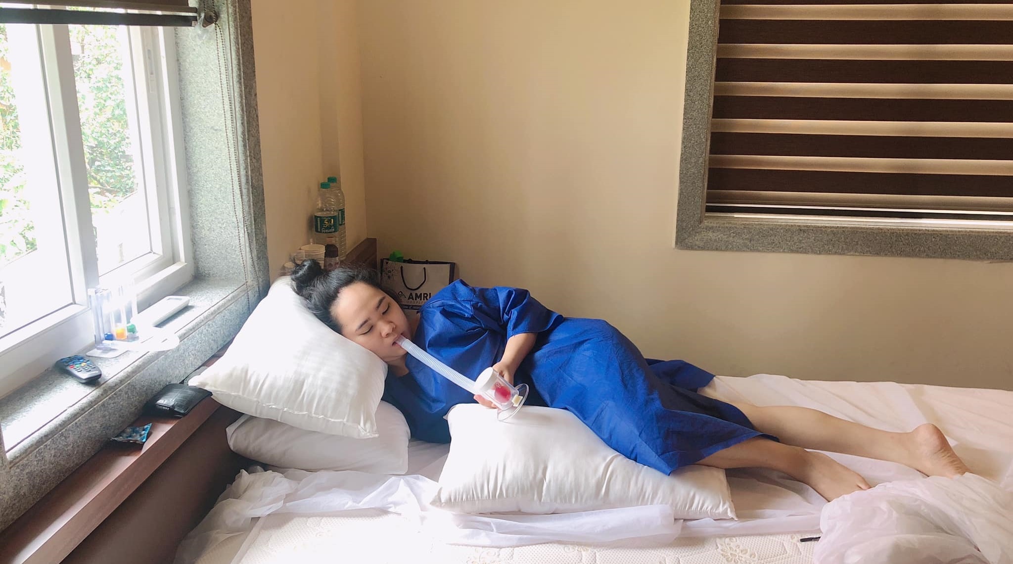 co dau Viet o An mac Covid-19 anh 4