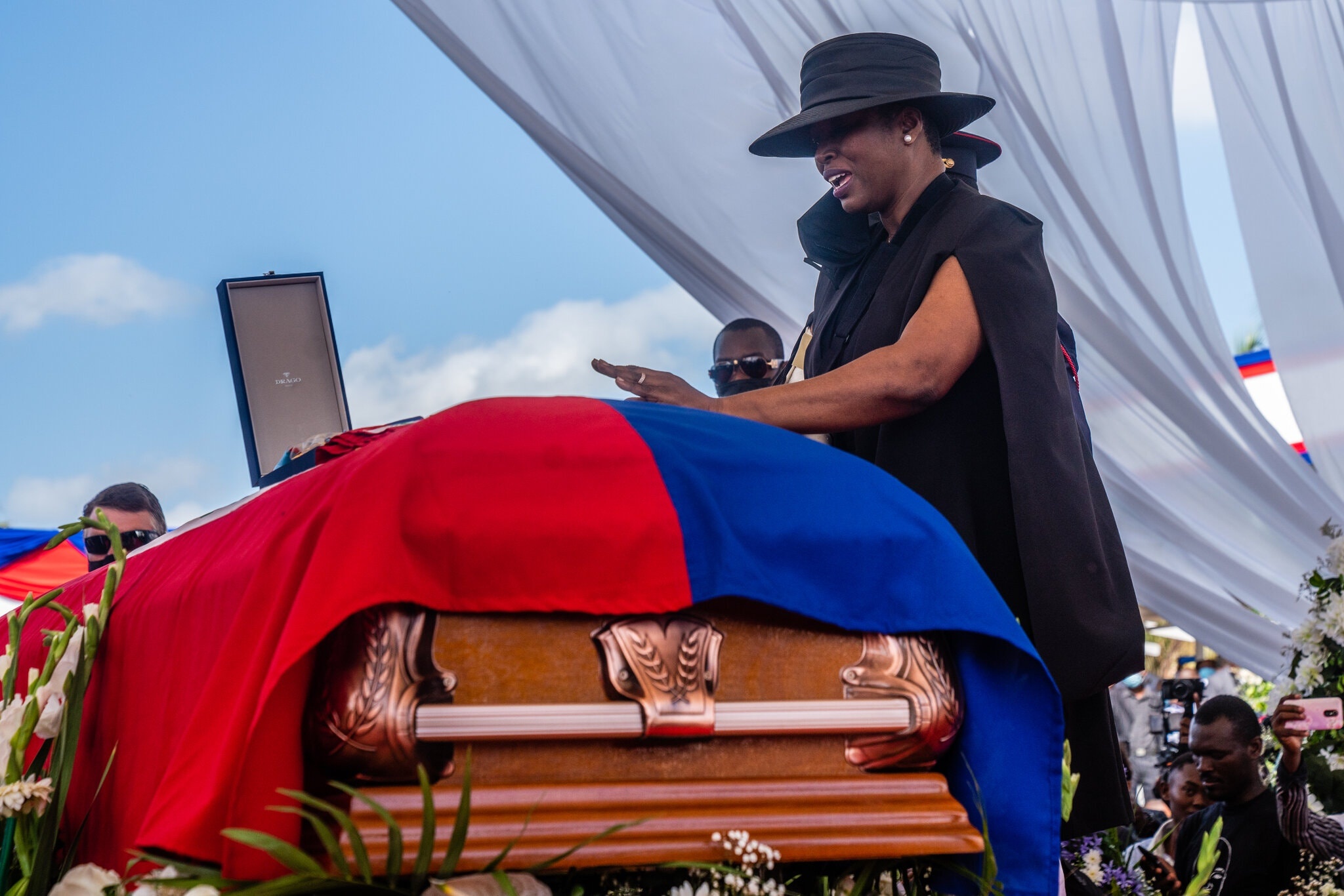 No sung tai le tang co tong thong Haiti hinh anh