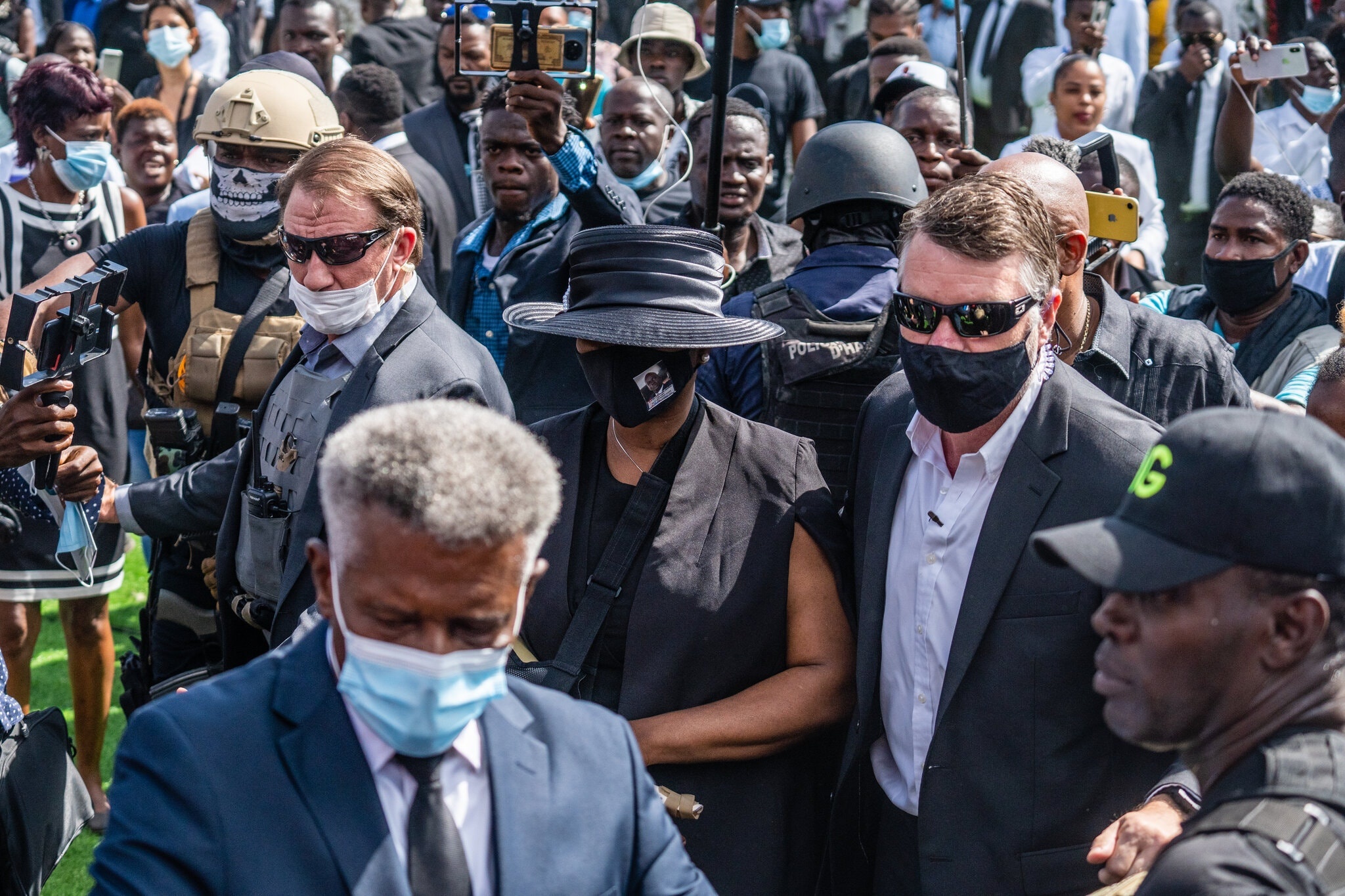 anh dam tang tong thong Haiti anh 3