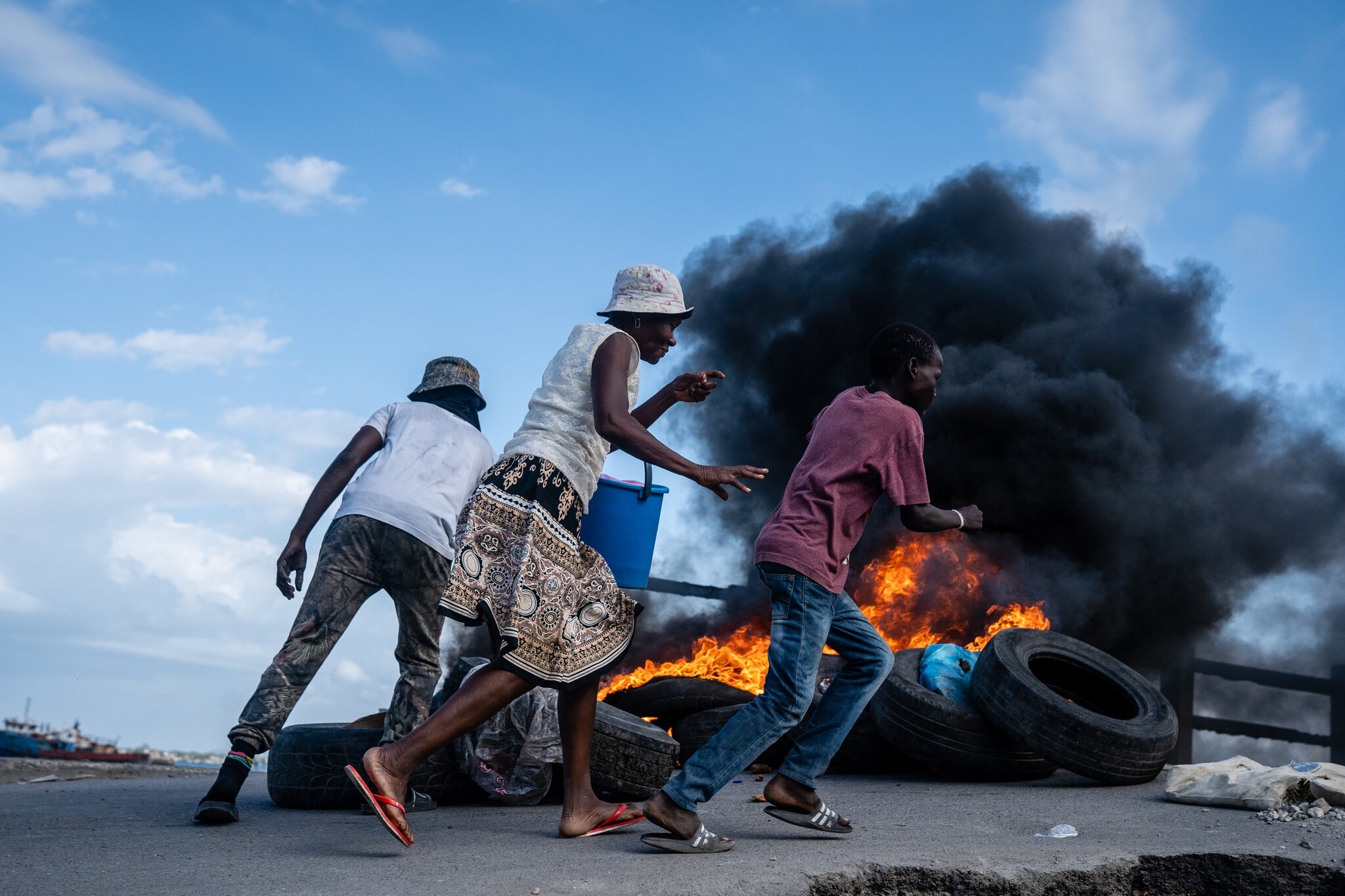 anh dam tang tong thong Haiti anh 13