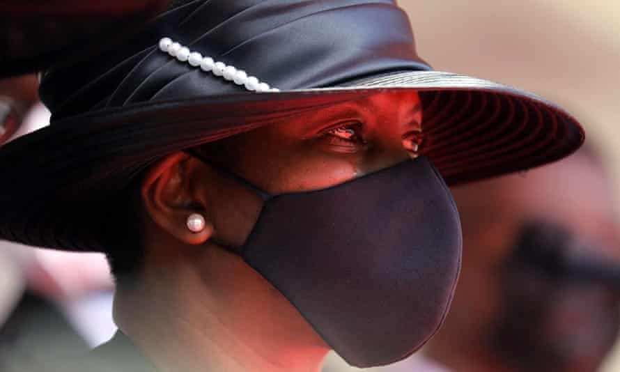 anh dam tang tong thong Haiti anh 1