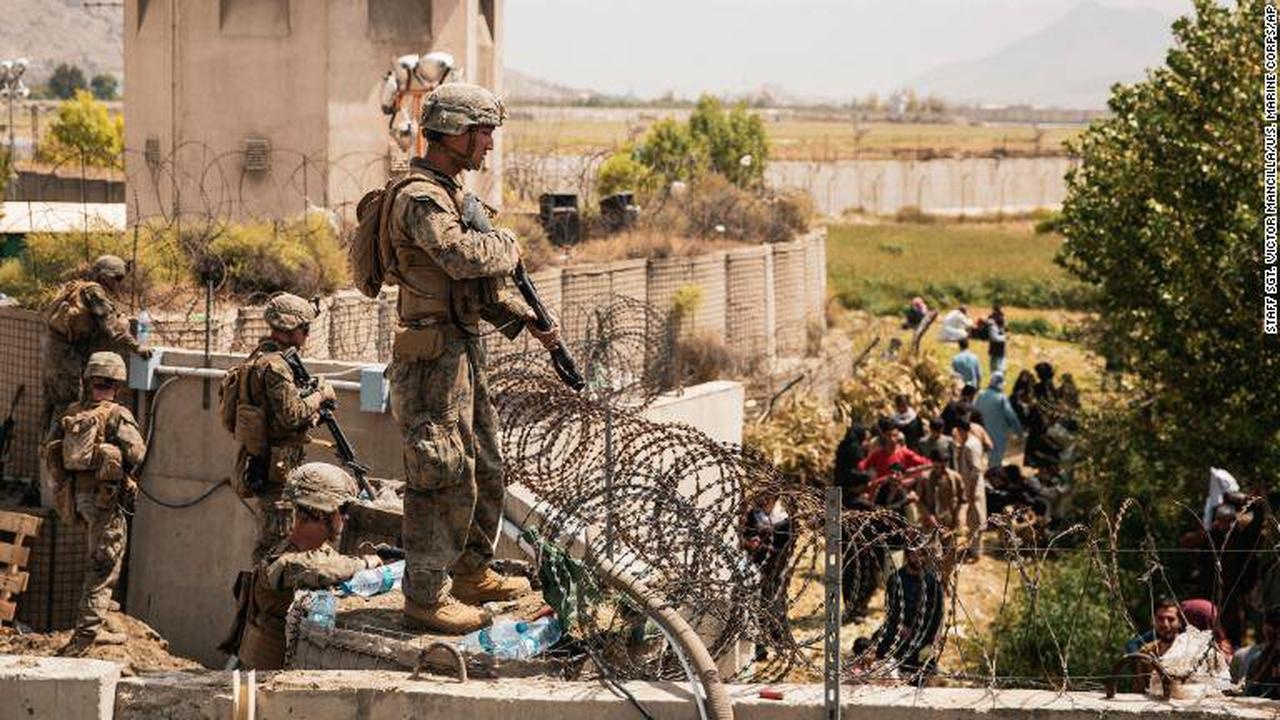 IS de doa tan cong san bay Kabul hinh anh