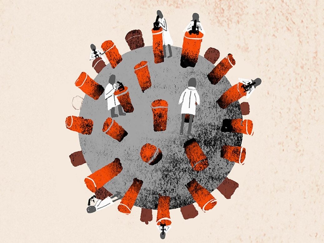 Tin hieu lan song Omicron som lui tan hinh anh