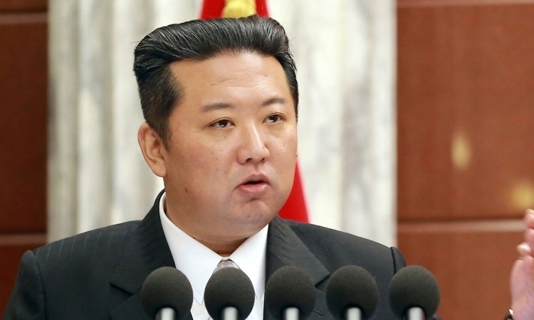 Ong Kim Jong Un keu goi tang cuong suc manh quan su hinh anh