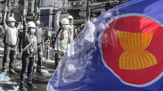 ASEAN keu goi giai phap hoa binh cho cuoc khung hoang o Myanmar hinh anh