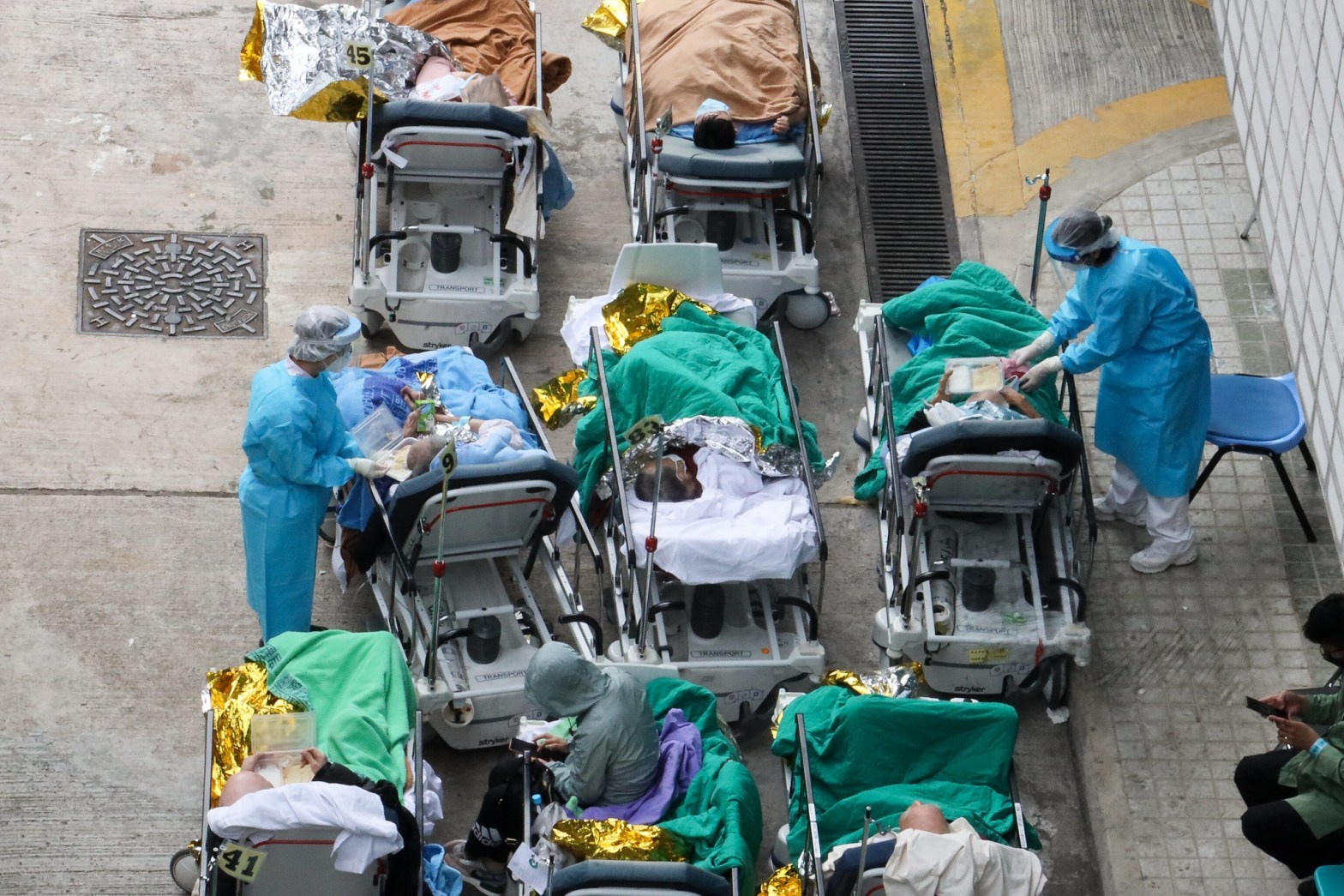 Benh vien Hong Kong trong che do chien truong anh 3