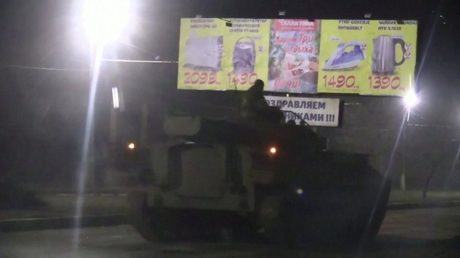 xe tang o Donetsk anh 5