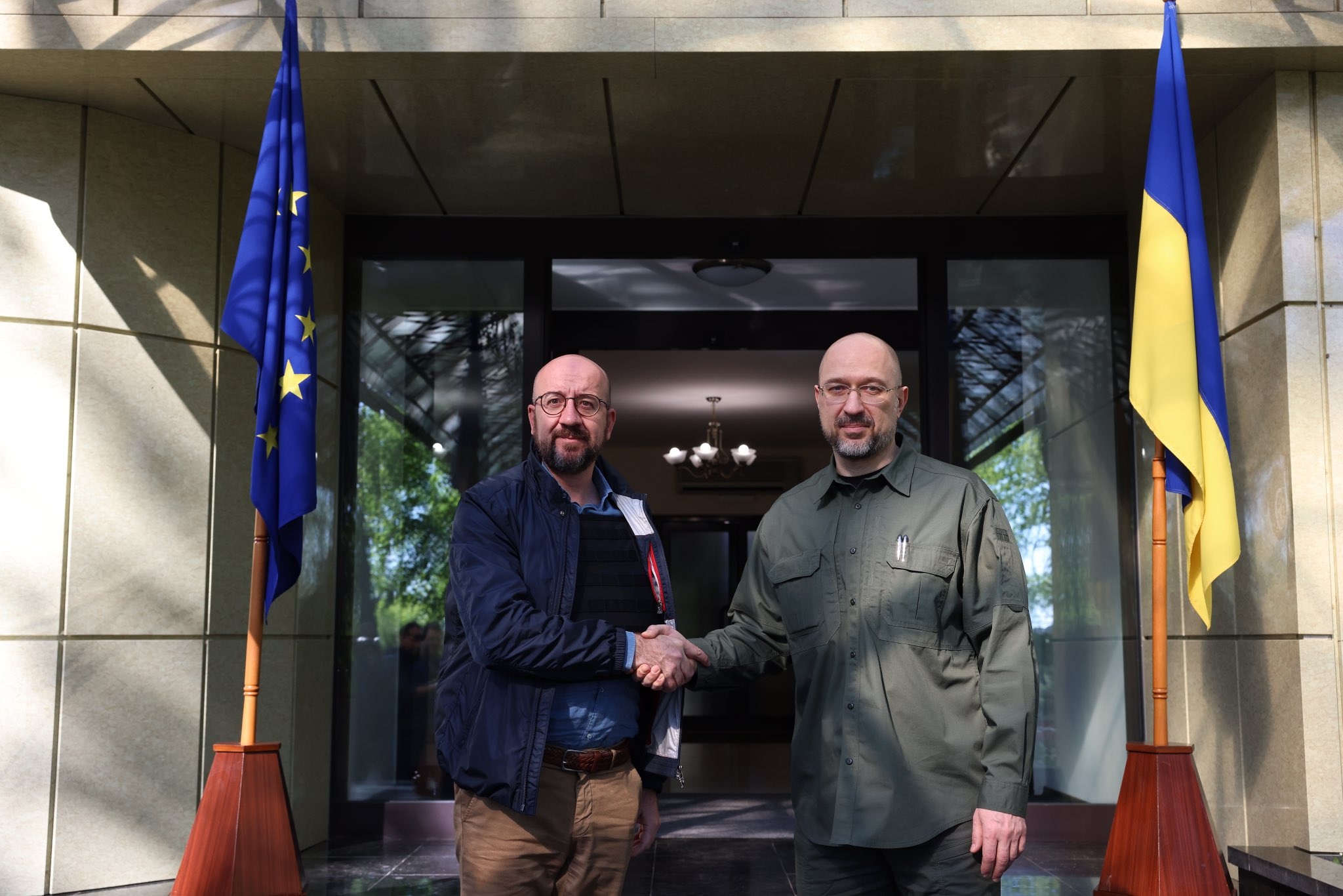 Odesa trung ten lua giua luc lanh dao EU bat ngo toi tham hinh anh