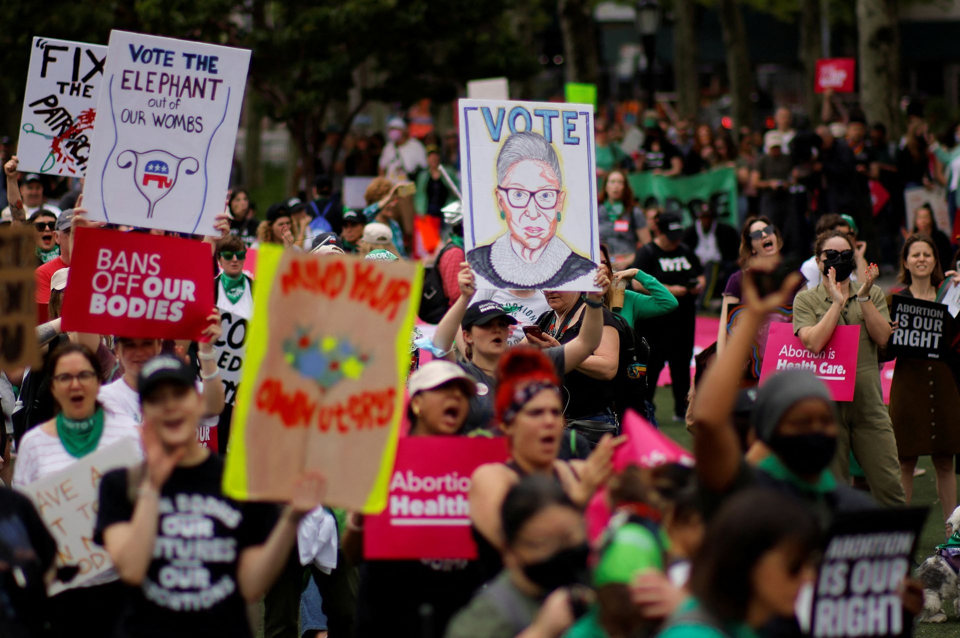 bieu tinh ung ho quyen pha thai My anh 3