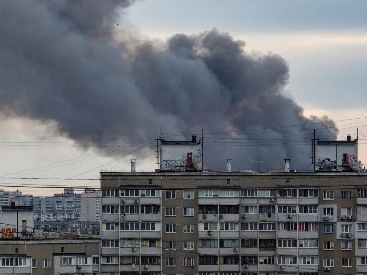 Kyiv trung ten lua hinh anh