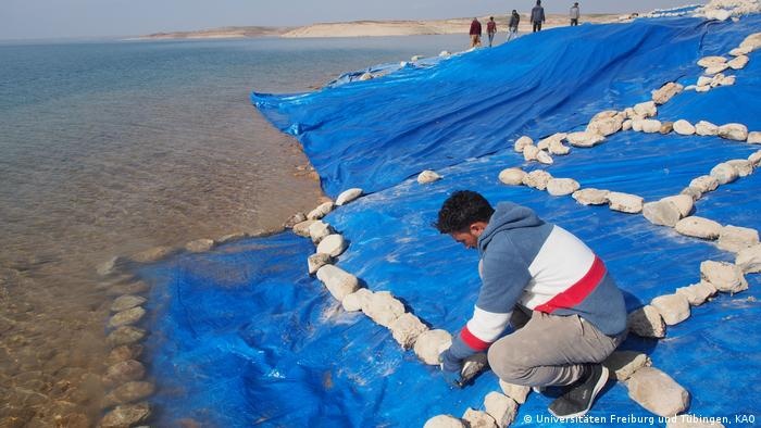 Thành phố ‘nổi lên’ giữa hồ nước ở Iraq ảnh 6 Thanh pho ‘noi len’ giua ho nuoc o Iraq anh 6