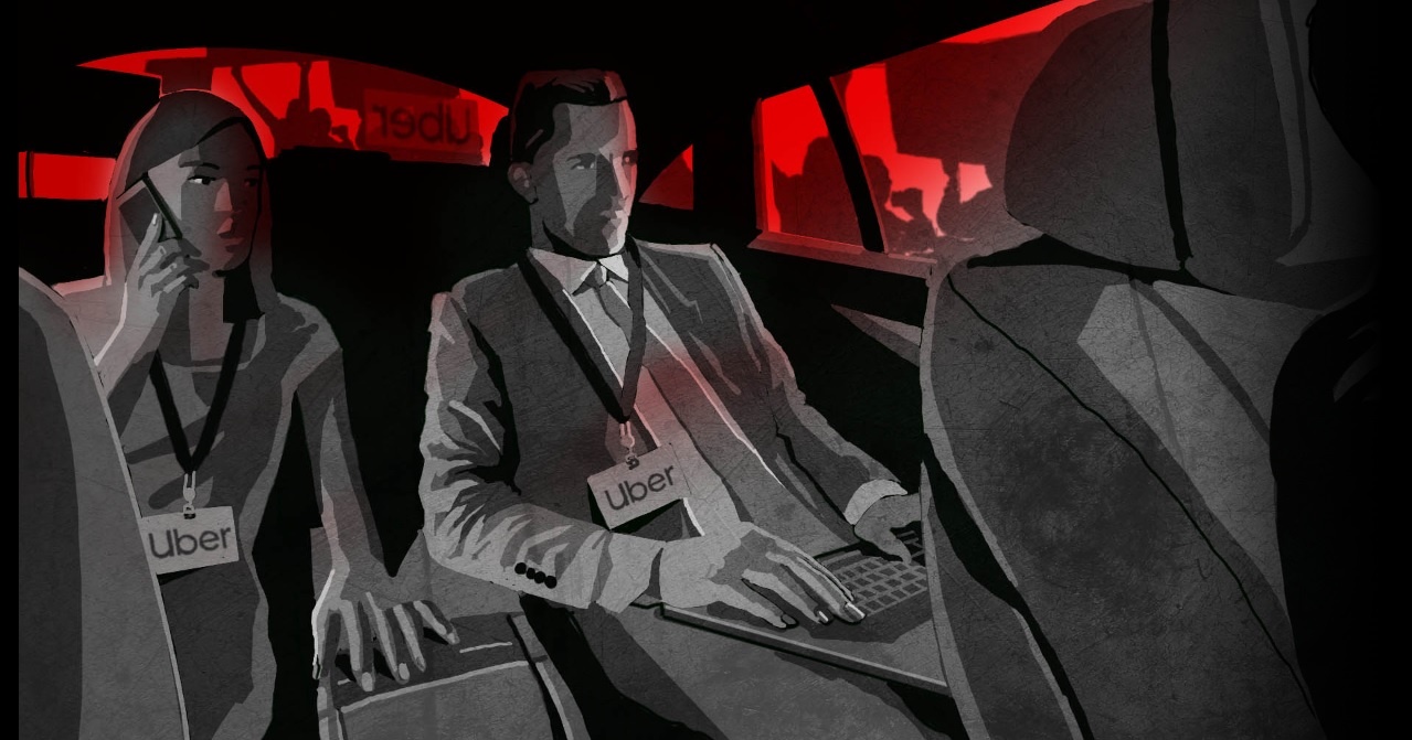 Uber lach luat, qua mat canh sat va bi mat van dong hanh lang ra sao? hinh anh