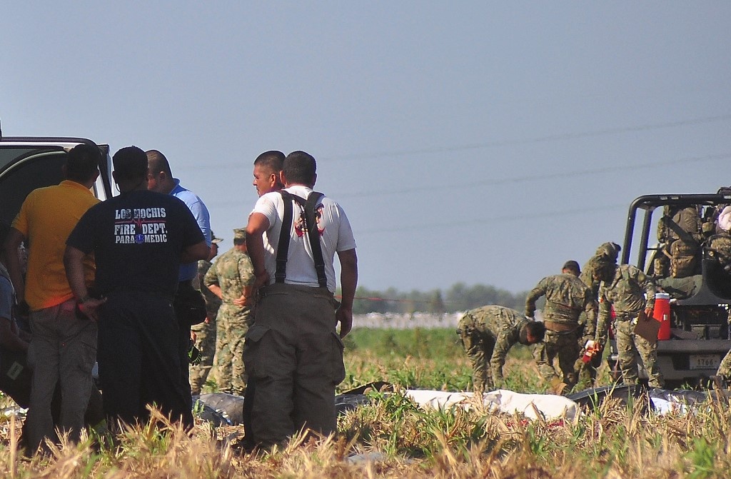 Roi truc thang quan su o Mexico khien 14 nguoi chet anh 1