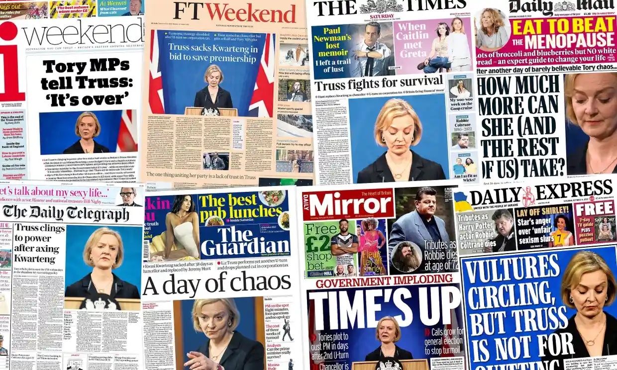 Phan ung bat ngo cua chau Au sau su sup do cua Thu tuong Liz Truss hinh anh