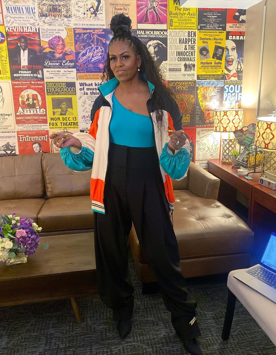 ba Obama phong cach moi anh 2