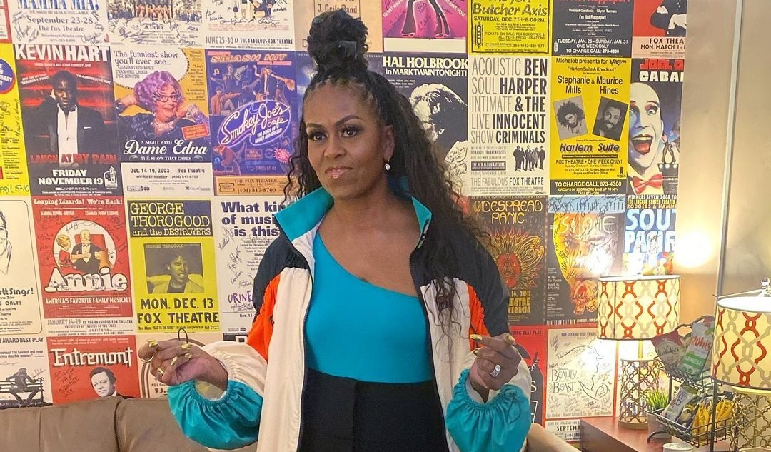 Ba Michelle Obama co phong cach moi hinh anh