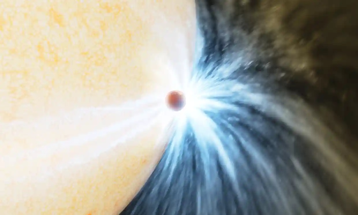 Lan dau chung kien khoanh khac hanh tinh bi sao chu nuot chung hinh anh