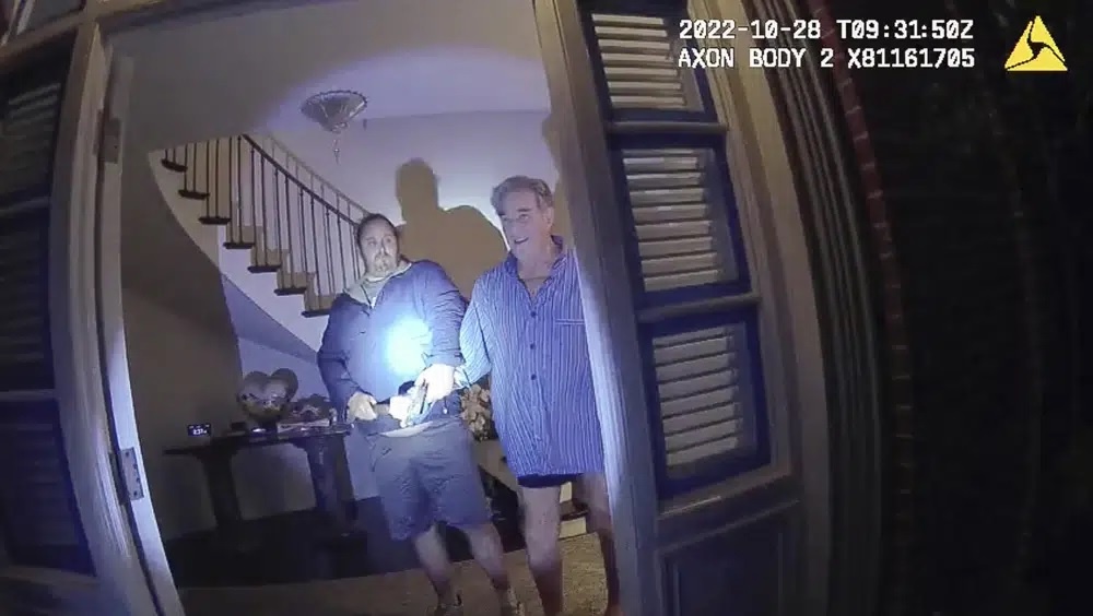 Bodycam cho thay chong ba Pelosi bi danh nut hop so bang bua hinh anh