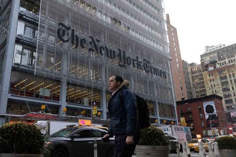 New York Times khong bo tien mua tick xanh tren Twitter hinh anh
