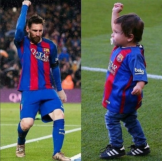 Mateo Messi, Con trai thu 2 anh 3