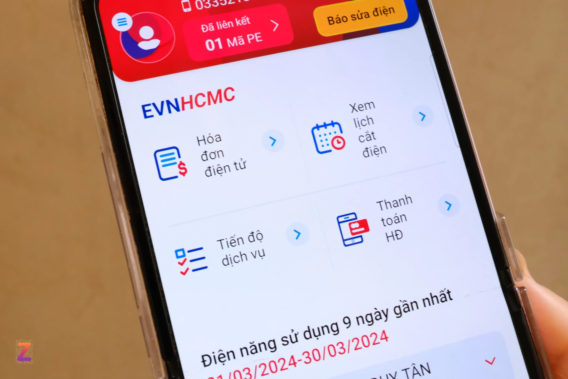 nang nong,  tien dien,  EVN TP HCM anh 5