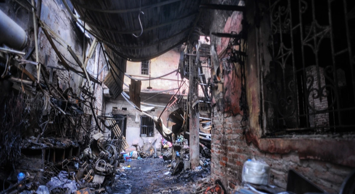 Nhieu vu chay thuong tam xay ra trong ngo nho o Ha Noi hinh anh