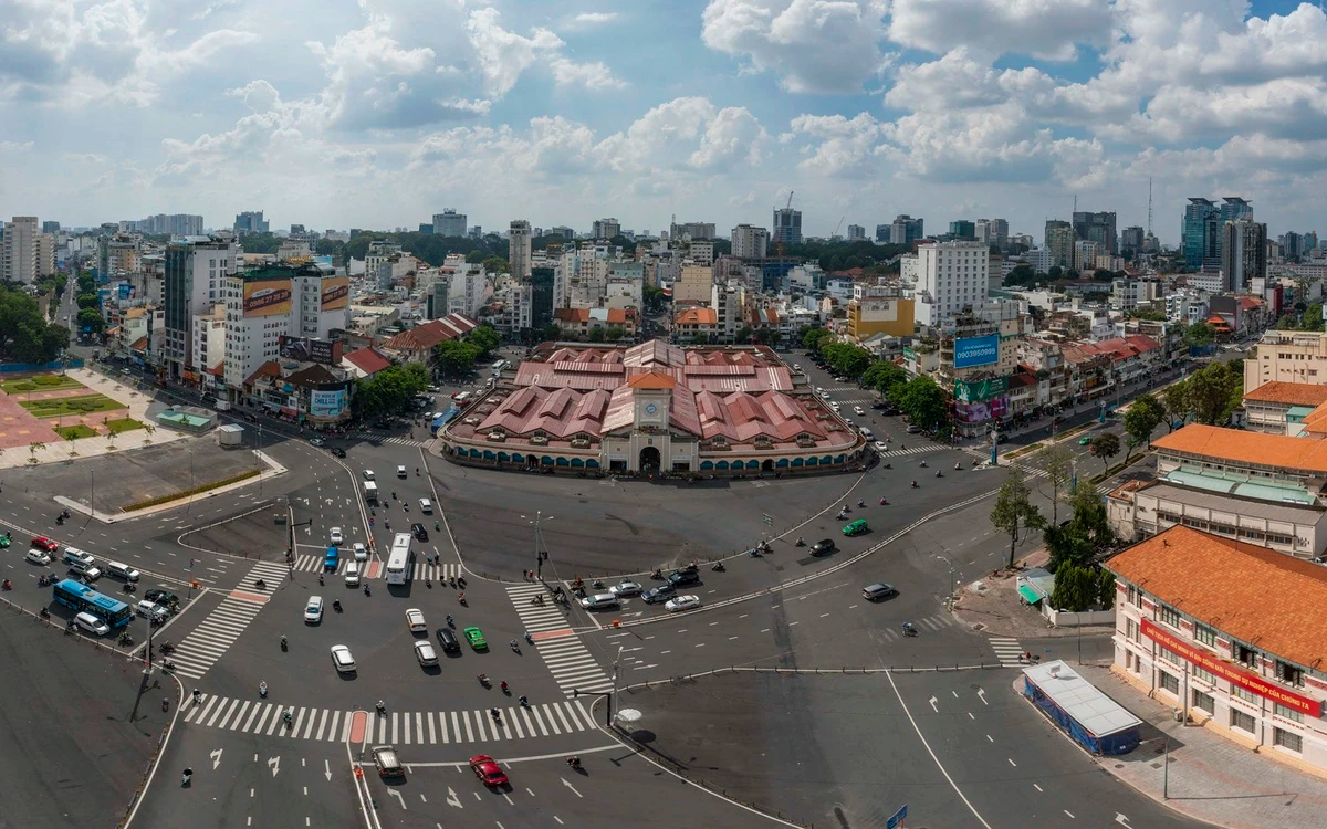 Cho Ben Thanh,  cai tao cho anh 1