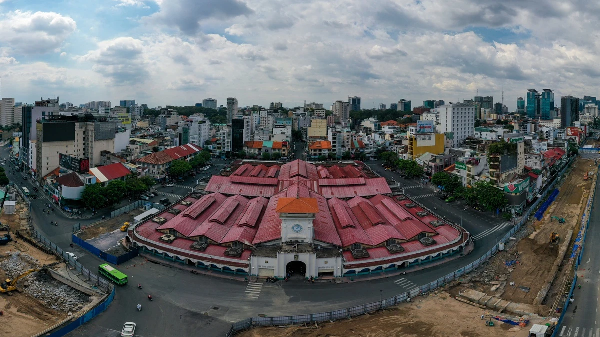 Cho Ben Thanh,  cai tao cho anh 16