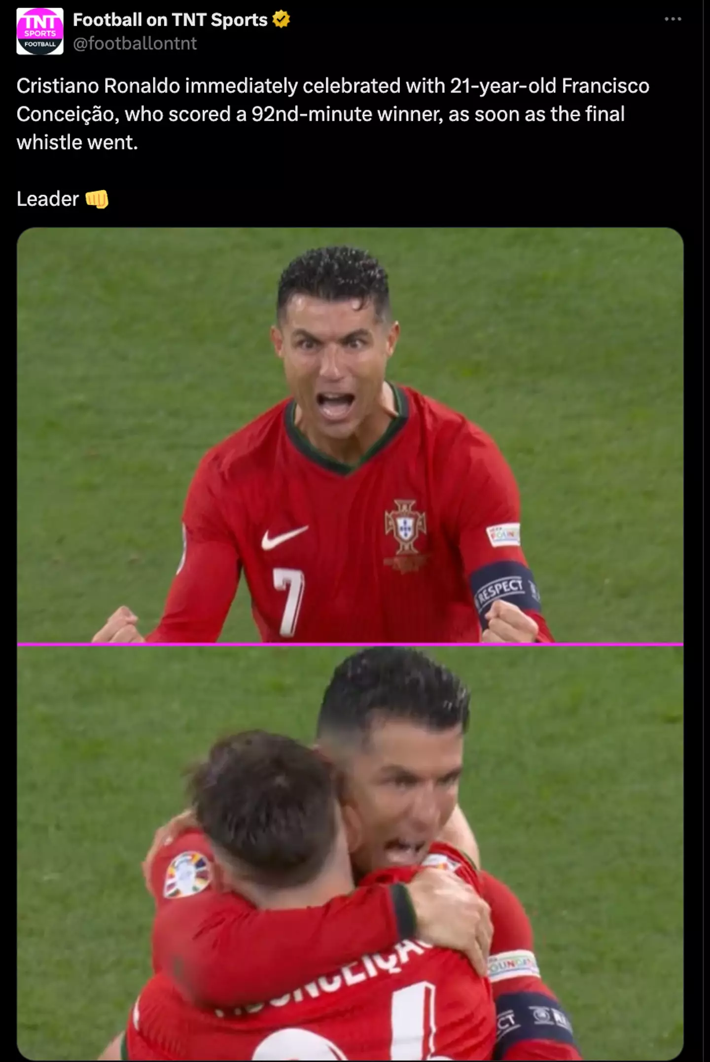 Ronaldo,  Bo Dao Nha,  90+2 anh 1