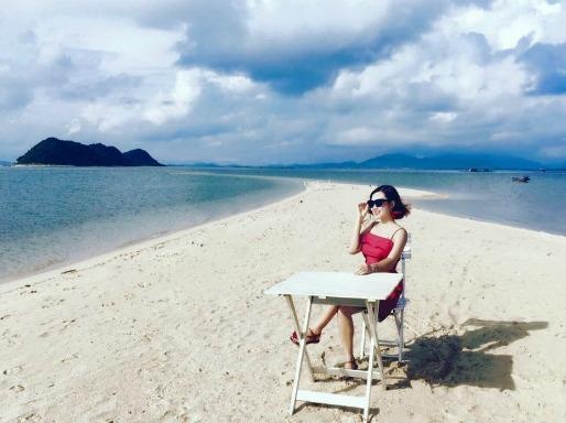 #Justgo: Chiem nguong con duong giua bien dep ngay ngat o dao Diep Son hinh anh