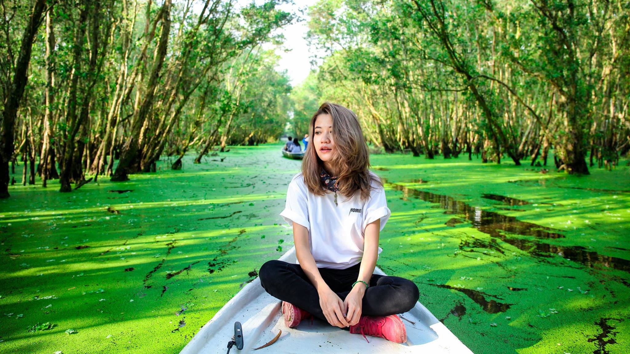 #Justgo: Dao mot vong mien Tay, ngam canh dep binh di nhu tranh ve hinh anh