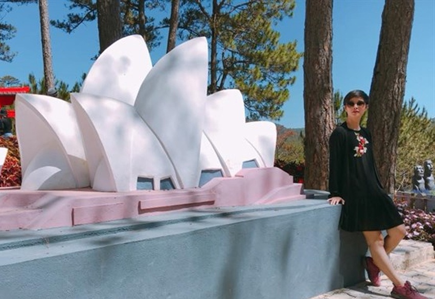 Doc dao cong vien cac ky quan the gioi o Da Lat hinh anh