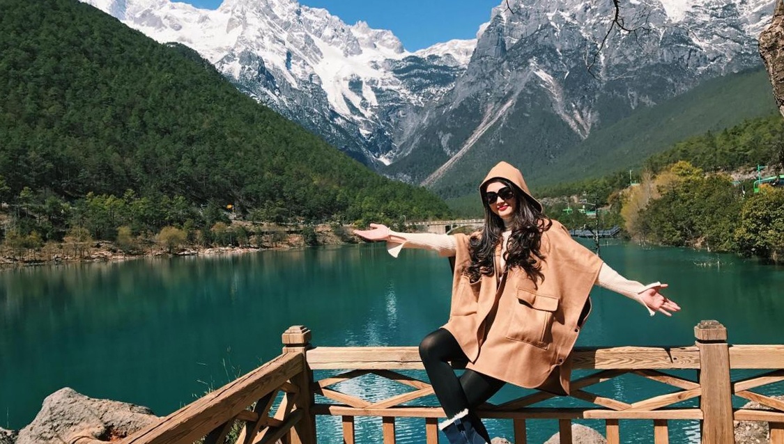 Ngam co tran Le Giang lung linh nhu phim co trang hinh anh