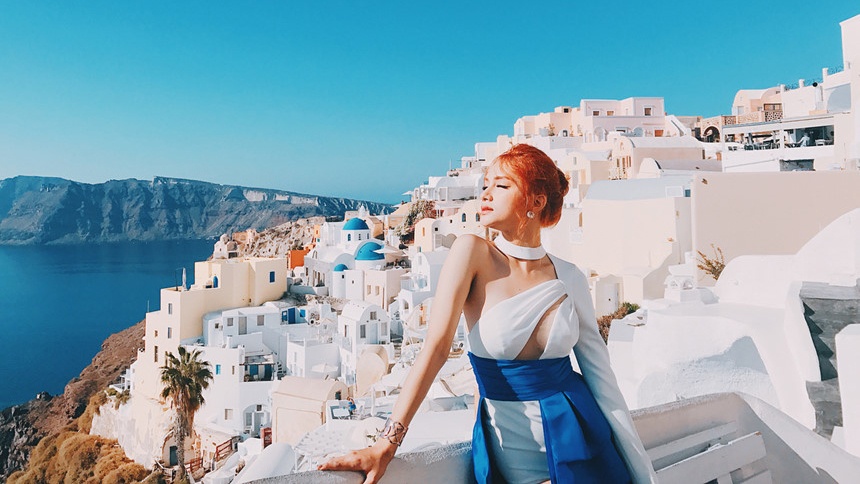 Ngam ve dep hut hon tai hon dao thien duong cua Hy Lap hinh anh