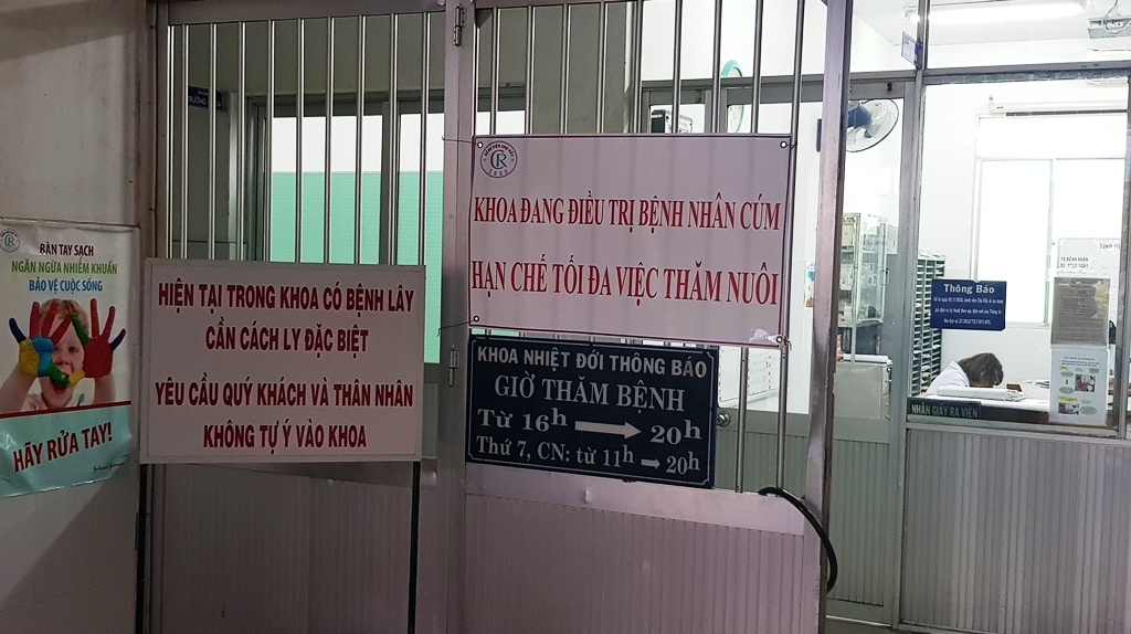 O dich cum A/H1N1 o Benh vien Cho Ray duoc khong che hinh anh