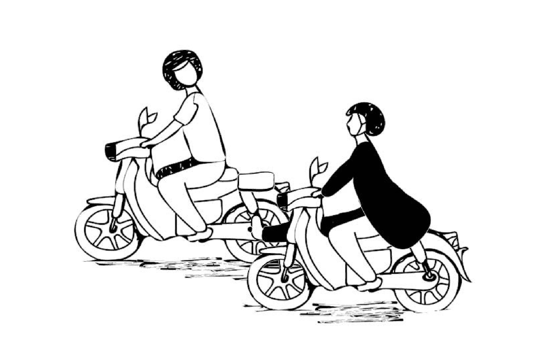 Saigon Talk: 'Toi se day xe giup ban ve nha' hinh anh