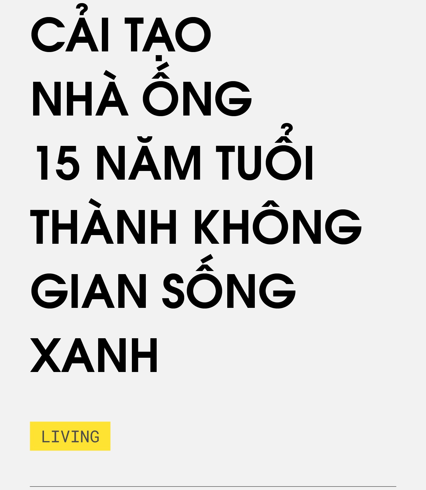 cải tạo nhà ống,  không gian sống xanh,  indochine,  tropical,  hiện đại ảnh 1 cai tao nha ong,  khong gian song xanh,  indochine,  tropical,  hien dai anh 1