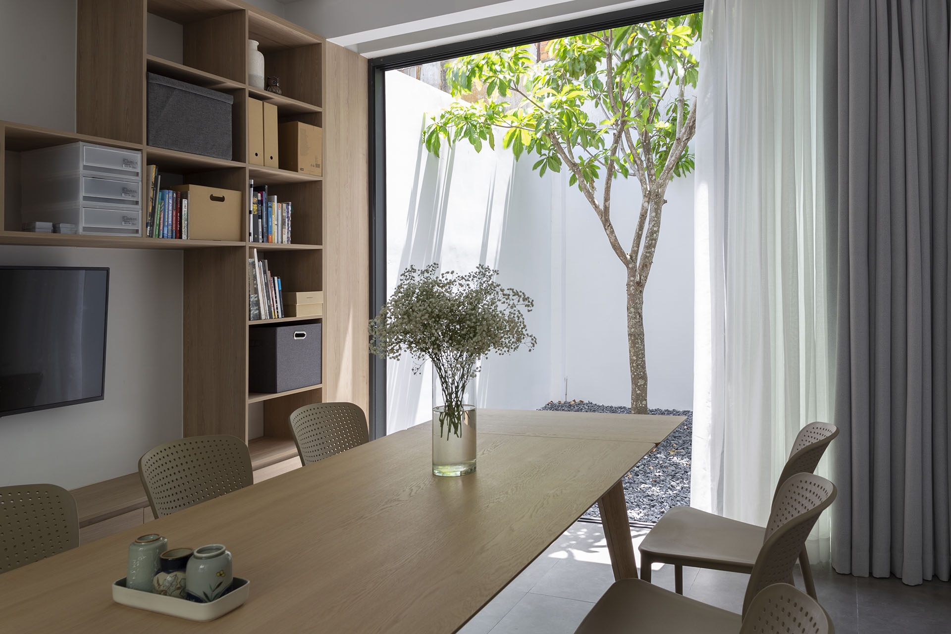 nhà phong cách tối giản ảnh 6 nha phong cach toi gian anh 6