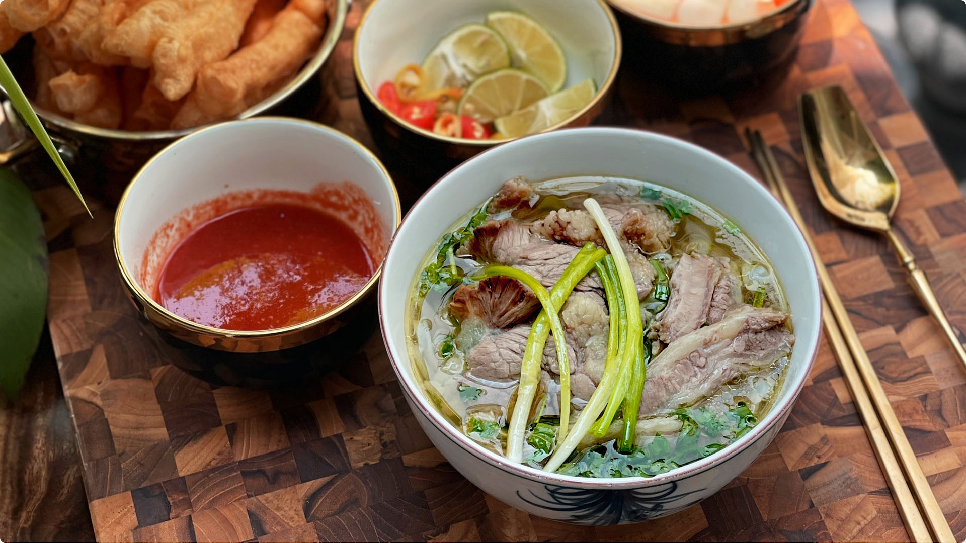 làm phở bò ảnh 2 lam pho bo anh 2