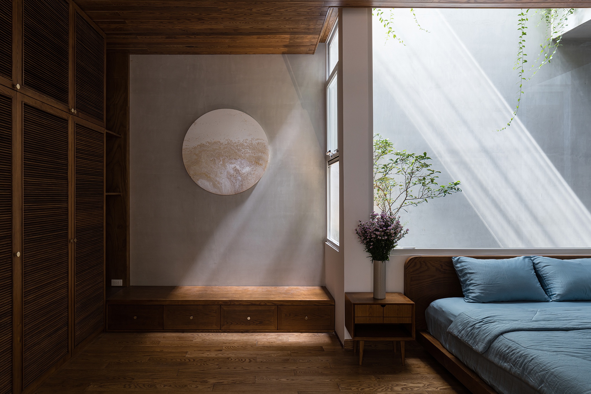 thiet ke nha,  phong cach hien dai,  nha ong anh 14