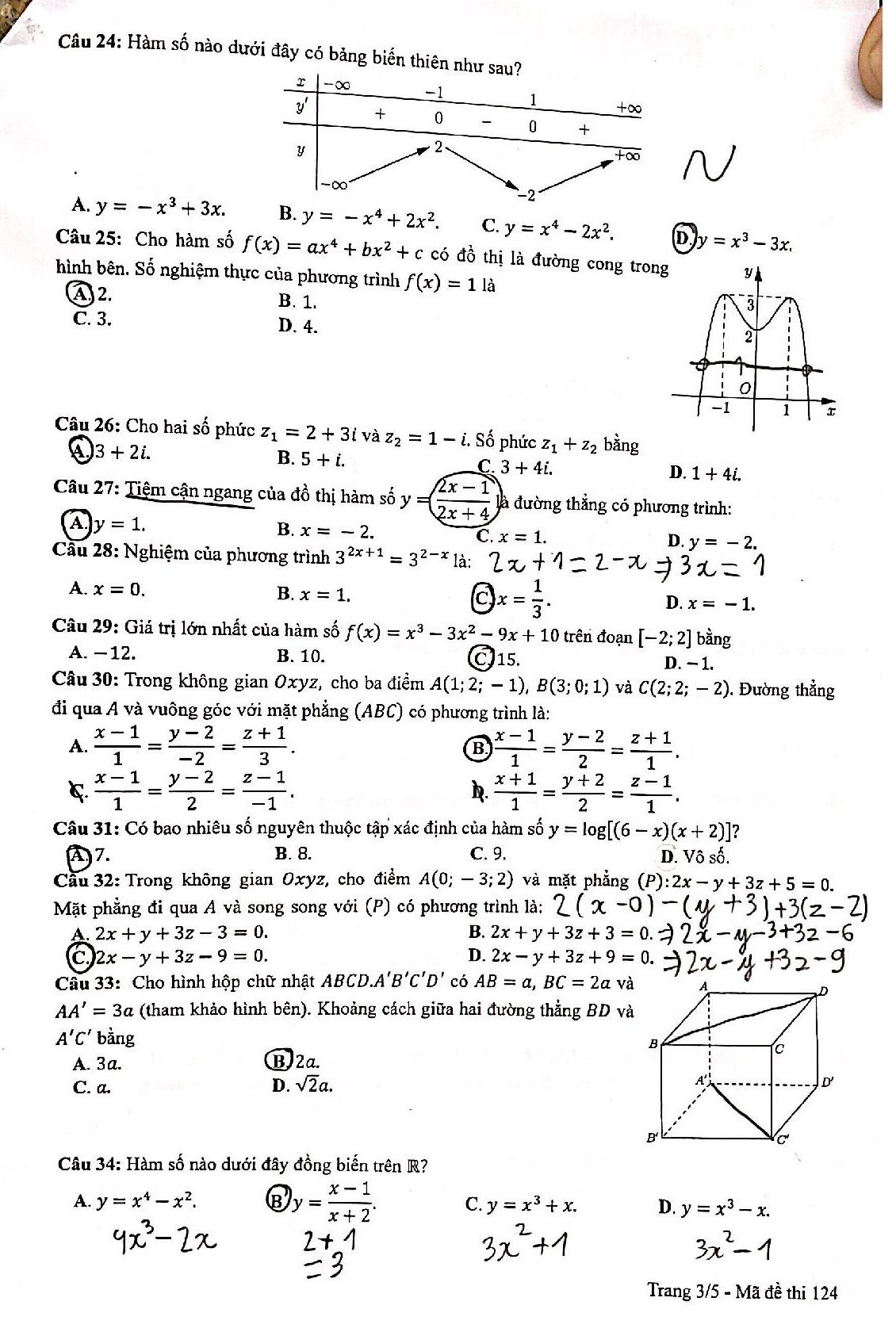 De thi mon Toan tot nghiep THPT anh 4