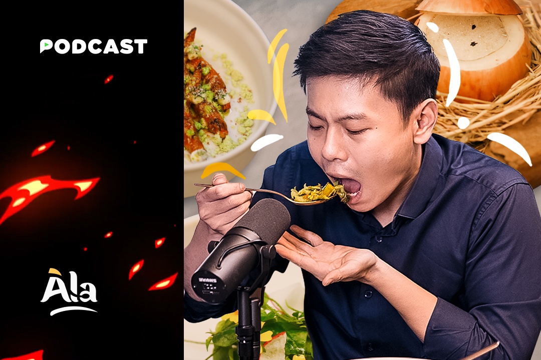 Nha hang fine dining phuc vu 13 mon toan rau cu hinh anh