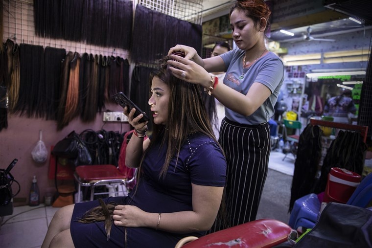 người Campuchia bán tóc vì nghèo ảnh 2 nguoi Campuchia ban toc vi ngheo anh 2