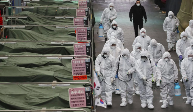 daegu,  han quoc,  covid 19,  corona,  dich benh anh 1