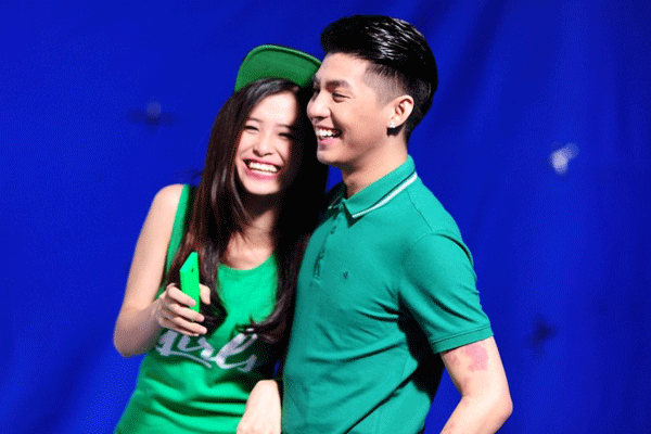 Vang Ong Cao Thang, Dong Nhi nhang nhit ben Noo Phuoc Thinh hinh anh