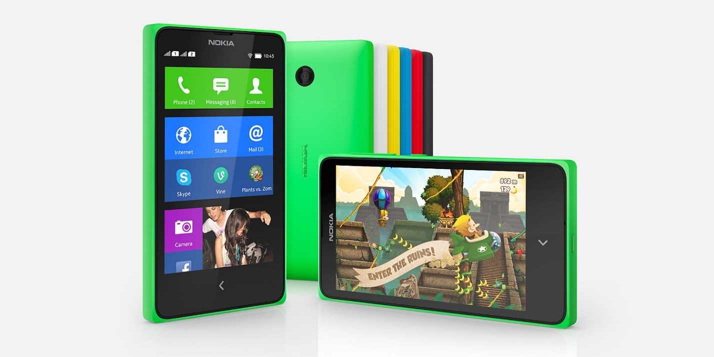Giao diện thân thiện của Nokia X.
