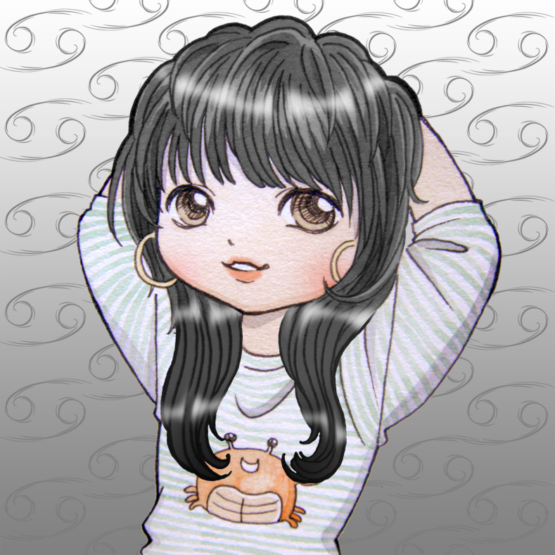 Cự Giải phù hợp với mái tóc nhẹ nhàng, trẻ trung.