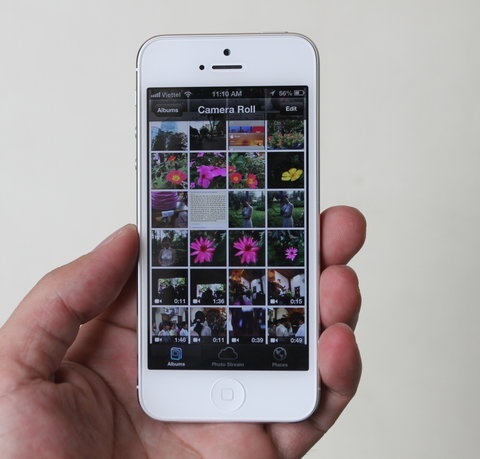 Camera của iPhone 5 có nhiều ưu điểm vượt trội.