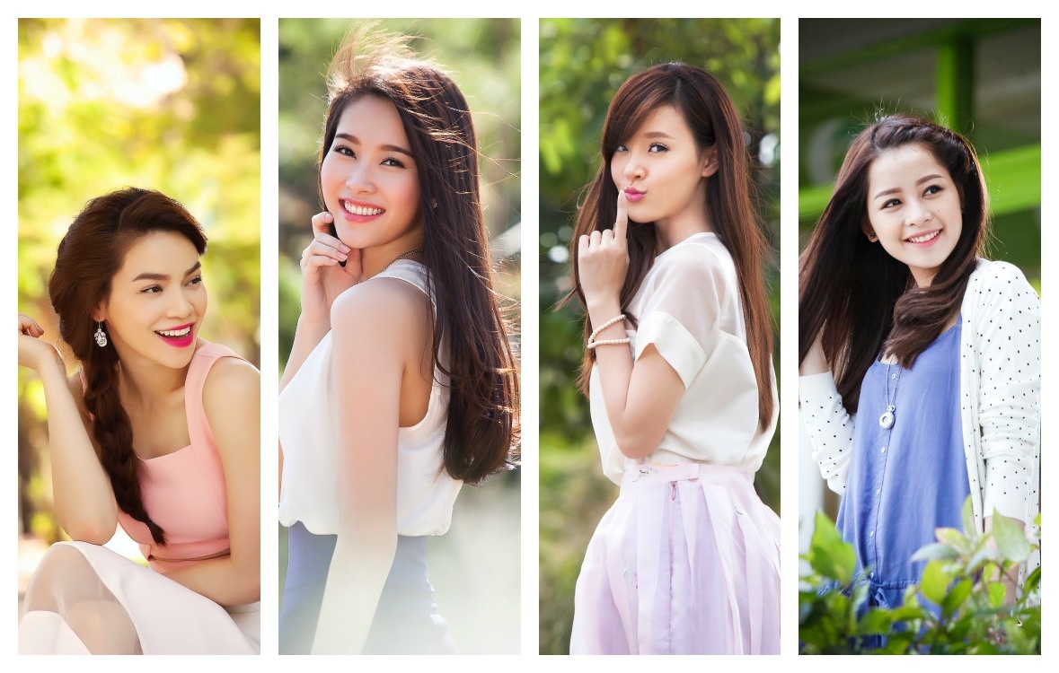 Hồ Ngọc Hà, hoa hậu Đặng Thu Thảo, Mi Du, Chi Pu đều là những thành viên tích cực của hội yêu tóc dài.